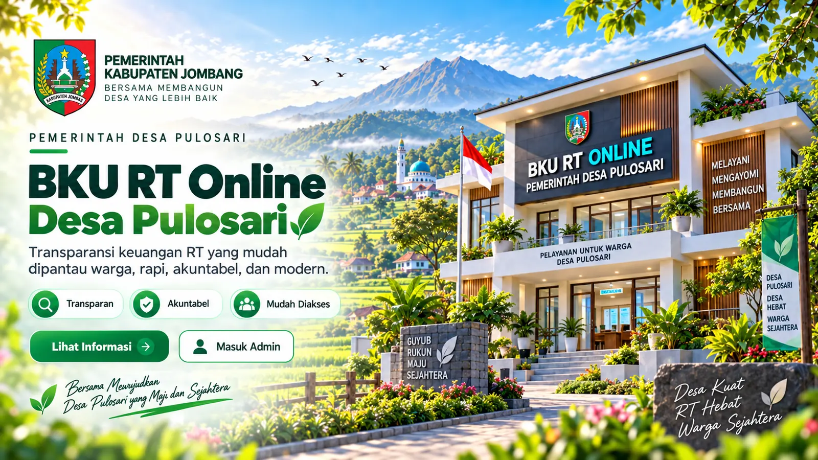 BKU RT Online Desa Pulosari